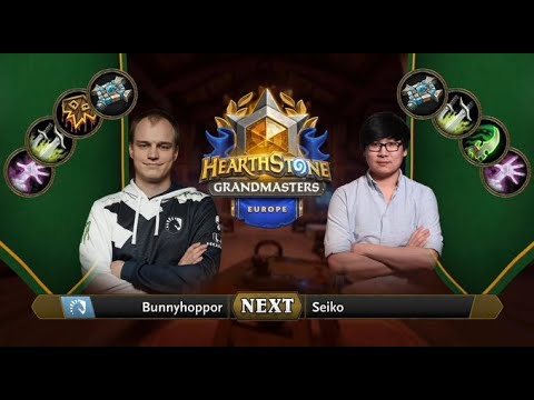 Bunnyhoppor vs Seiko | 2021 Hearthstone Grandmasters Europe | Top 8 | Season 2 | Week 5