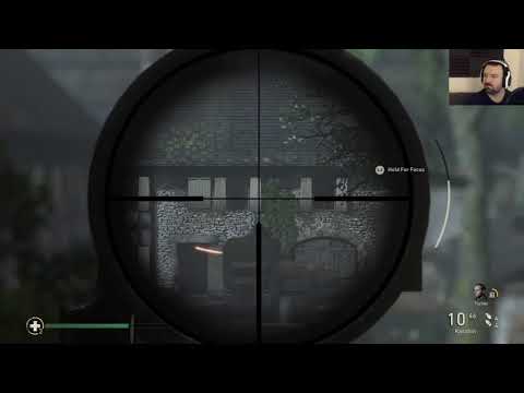 Call of Duty: WW II Campaign playthrough pt20 - Sniper Hunters/I AM The Cavalry