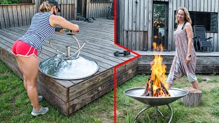 Create Your DREAM Outdoor SPACE with an Eternal FIREPLACE!