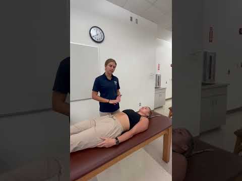 Murphy’s sign palpation