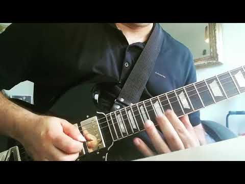 Georg Jojje Wadenius "Living in a Fantasy" guitarsolo by me