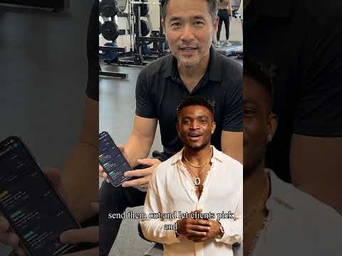 Booking system for personal trainers