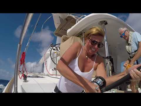 Our very first Atlantic crossing! Part I. Leaving CAPE VERDE.  Sailing Ocean Fox Ep 45