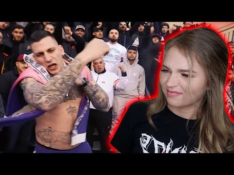 AMERICAN REACTING TO GZUZ - Drück Drück (feat. LX)