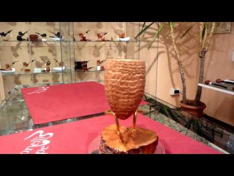 Pipa radica half bent sabbiata fatta a mano - www.paronellipipe.it