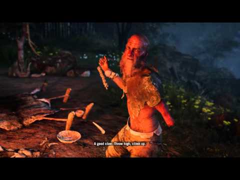 Far Cry Primal - The Peak of Oros: Wogah Hits Himself In The Nuts w Grappli...