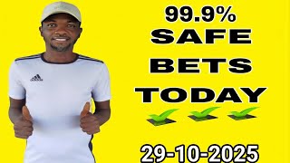 Download the video "FOOTBALL PREDICTIONS TODAY 29 OCTOBER 2025 | PREMIER LEAGUE | LA LIGA | BETTING TIPS| GOLDEN PICKS"