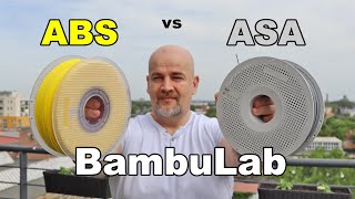 Bambulab ABS vs ASA filament, which one is better on mechanical tests?