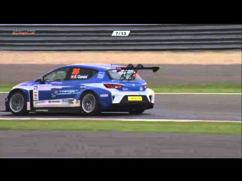SEAT Leon Eurocup 2014 - Silverstone circuit Race 02, UK | SEAT