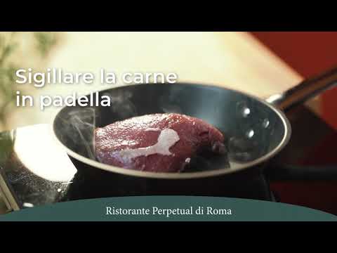 Ristorante Perpetual: la ricetta - Guancia di manzo e indivia belga