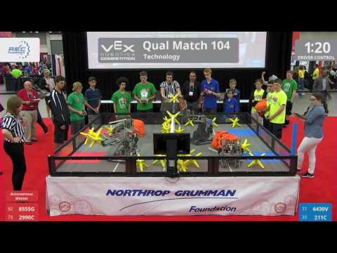 2017 VRC Tech Q104 - 8555G 2990C vs 6430V 211C - 25 to 17