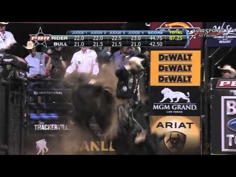 J.B Mauney puts up 87.25 points on Cujo (PBR)