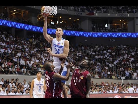 #FIBAAsia - Day 5: Philippines v Qatar (highlights)