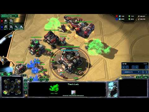 SC2 TvT Build Order - 1/1/1 Cloaked Banshees