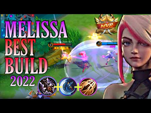 NEW HERO MELISSA GAMEPLAY+BEST BUILD 2022 | MelissaXAngela