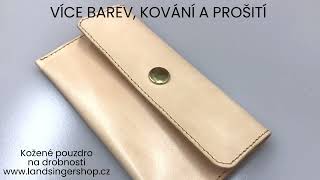 Kožené pouzdro na drobnosti