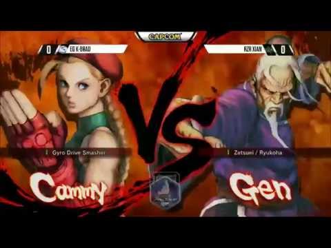 USFIV - K-Brad [Cammy] x Xian [Gen] - Canada Cup 2015