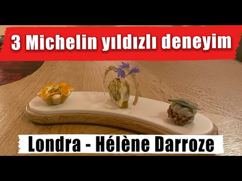 O menu de degustação no restaurante com 3 estrelas Michelin da mundialmente famosa chef Hélène Darroze.