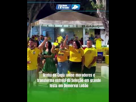 Arena da Copa é inaugurada em Demerval Lobão para jogos da seleção brasileira