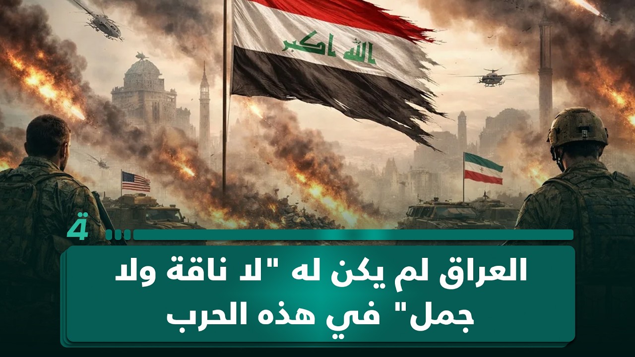 فيديو | تم توريطه بها.. غالب الدعمي: العراق لم يكن له "لا ناقة ولا جمل" في هذه الحـ ـرب
