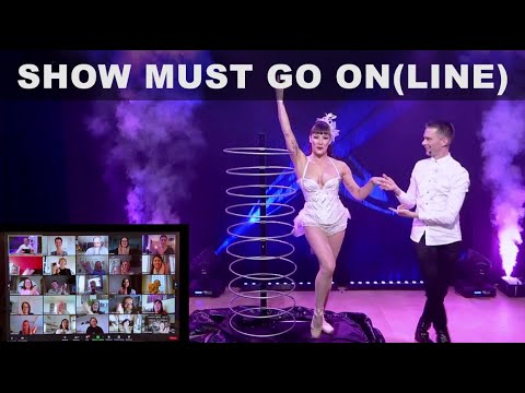 SHOW MUST GO ON(line) - THE MAGIC MAN virtuelle Zaubershows in Zoom, Skype oder Teams