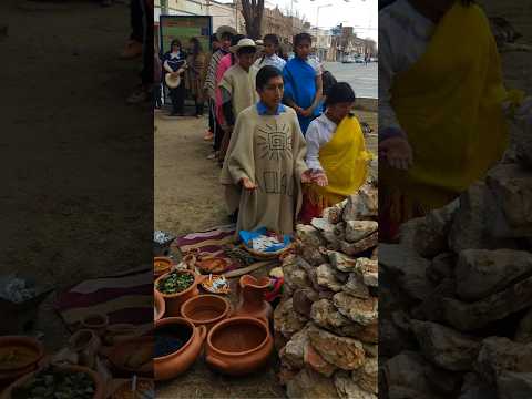 Celebración Día de la Pachamama, 1° agosto 2018 en la Quiaca, Jujuy