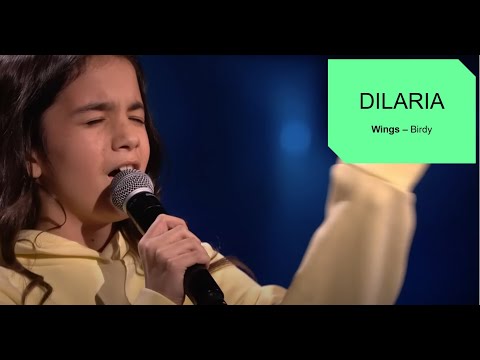 Dilaria - Wings (Birdy) The Voice Kids 2023 Short Version