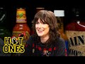Winona Ryder Needs More Ice Cream While Eating Spicy Wings Hot Ones