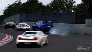 【GT7】ハイパワーターボ＋4WDなRAV4でドリフトレース
