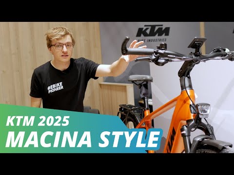 KTM Macina Style 2025 - mit neuem Motor & mehr Akku