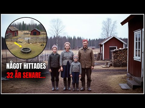 1968: Bondfamiljen försvann från en enslig gård utanför Arjeplog — 32 år senare hittas något i en...
