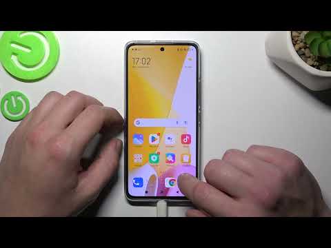 How to Remove & Restore Messages Icon from the Screen on XIAOMI 12 Lite - Set Up Icons