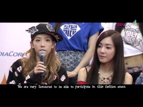 [HD/Eng] 130622 SNSD Press Conference @ Singapore Asia Style Collection 2013
