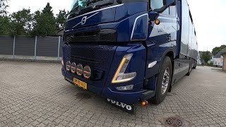 LED moduly denního svícení pro Volvo FH AERO, FH5 a FM5 2021+, oranžová/bilá + strobo