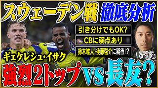 【W杯日本代表】長友起用・ターンオーバー・後半勝負・・・スウェーデン戦は主力温存？決勝トーナメントを見据えた第３戦を木崎伸也が徹底分析！