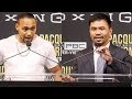 PACQUIAO VS THRUMAN - FULL KICK OFF PRESS CONFERENCE & FACE OFF VIDEO