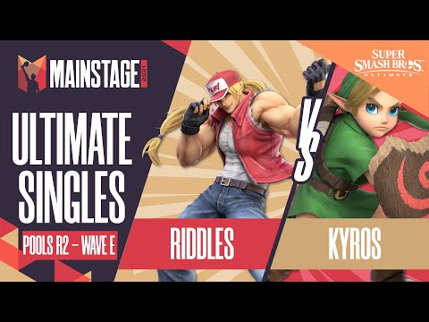 Riddles vs Kyros - SSBU Singles: Pools R2 Wave E - Mainstage 2021 | Terry vs Young Link