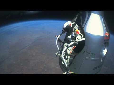 Felix Baumgartner's supersonic freefall from 128k' - Mission Highlights