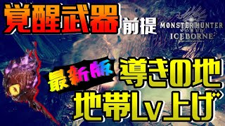 【MHWI】覚醒武器の解説&ハンマー使いの為の最新版導きの地地帯レベル上げ！溶岩？氷雪？覚醒武器前提で優先すべき箇所とは？【モンハンワールド：アイスボーン】