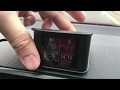 Palubný počítač - 2,6" LCD displej / GPS - Video Youtube