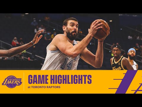 HIGHLIGHTS | Marc Gasol (13 pts, 9 reb, 4 blk) at Toronto Raptors