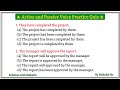 Active And Passive Voice Quiz Active And Passive Voice In English Active Voice And Passive Voice