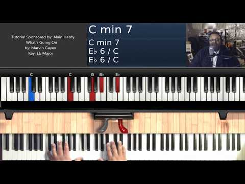 What's Going On - Marvin Gaye piano tutorial