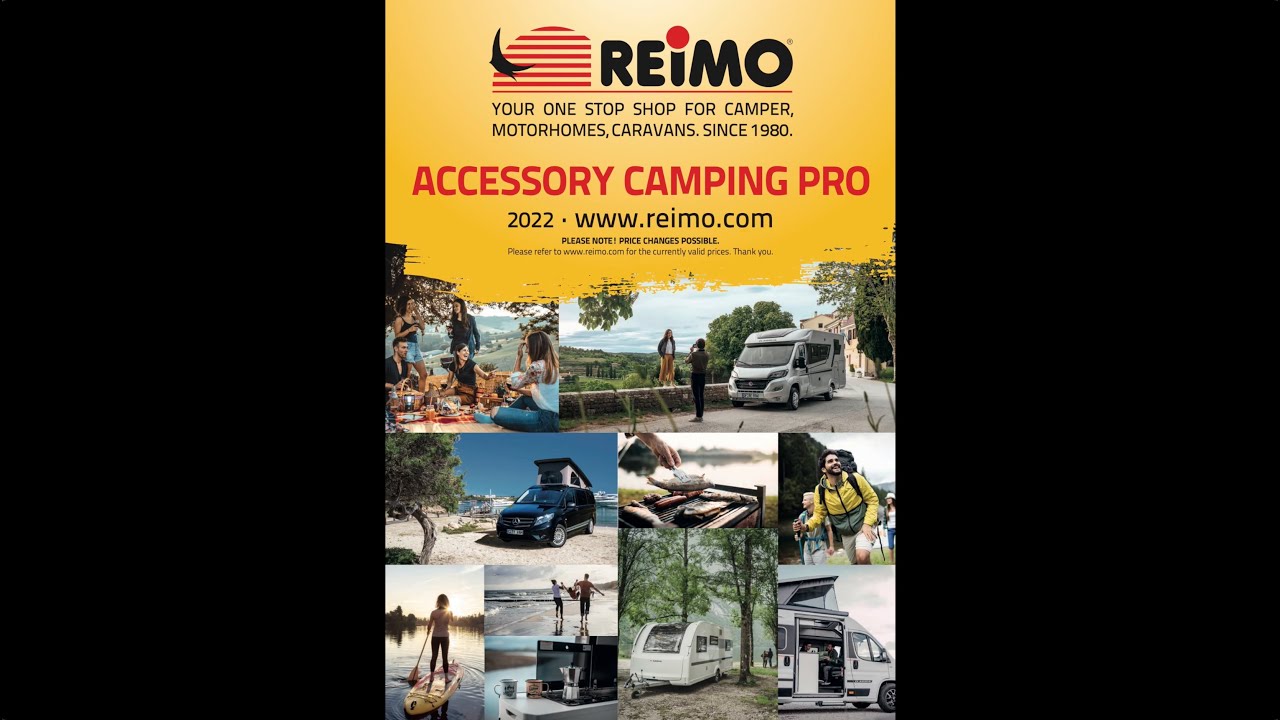 Reimo accessory camping pro full video catalog 2022