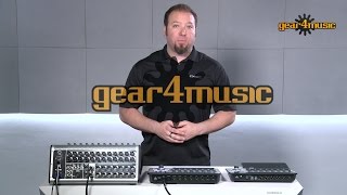 Video thumbnail for QSC TouchMix Pro Digital Mixers Overview Demo by Gear4music Guitars