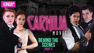BEHIND THE SCENES w/ The Scoobs | The Carmilla Movie | KindaTV