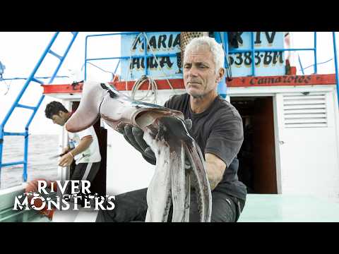 REALLY CREEPY Moments With Jellyfish, Octopus, Squid & Eels | River Monsters