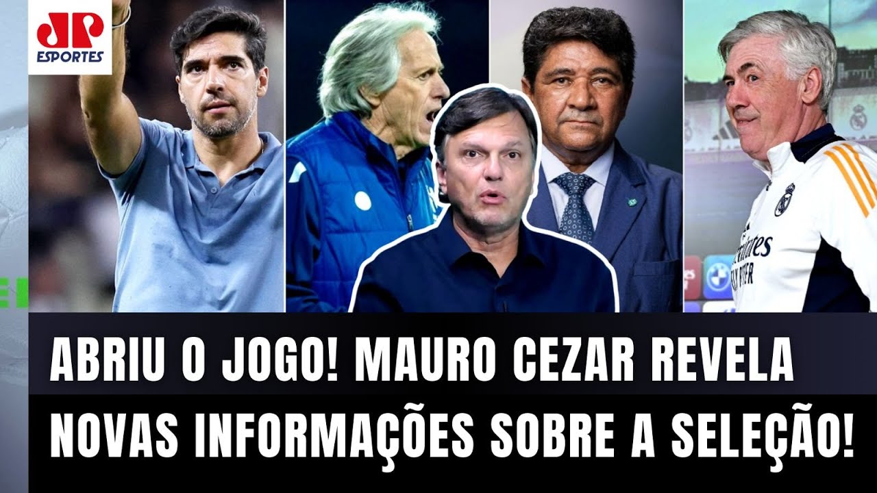 EXCLUSIVO! "O Jorge Jesus está MUITO IRRITADO! E NÃO DESCARTEM a CHANCE de a CBF..." | Mauro Cezar