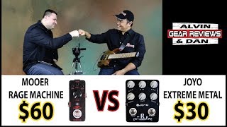 Video thumbnail for MOOER RAGE MACHINE VS. JOYO EXTREME METAL - ALVIN AND DAN GEAR REVIEWS (2018) by alvin deleon