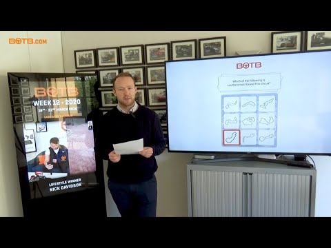 Results of BOTB Lifestyle Competition – Week 12 2020